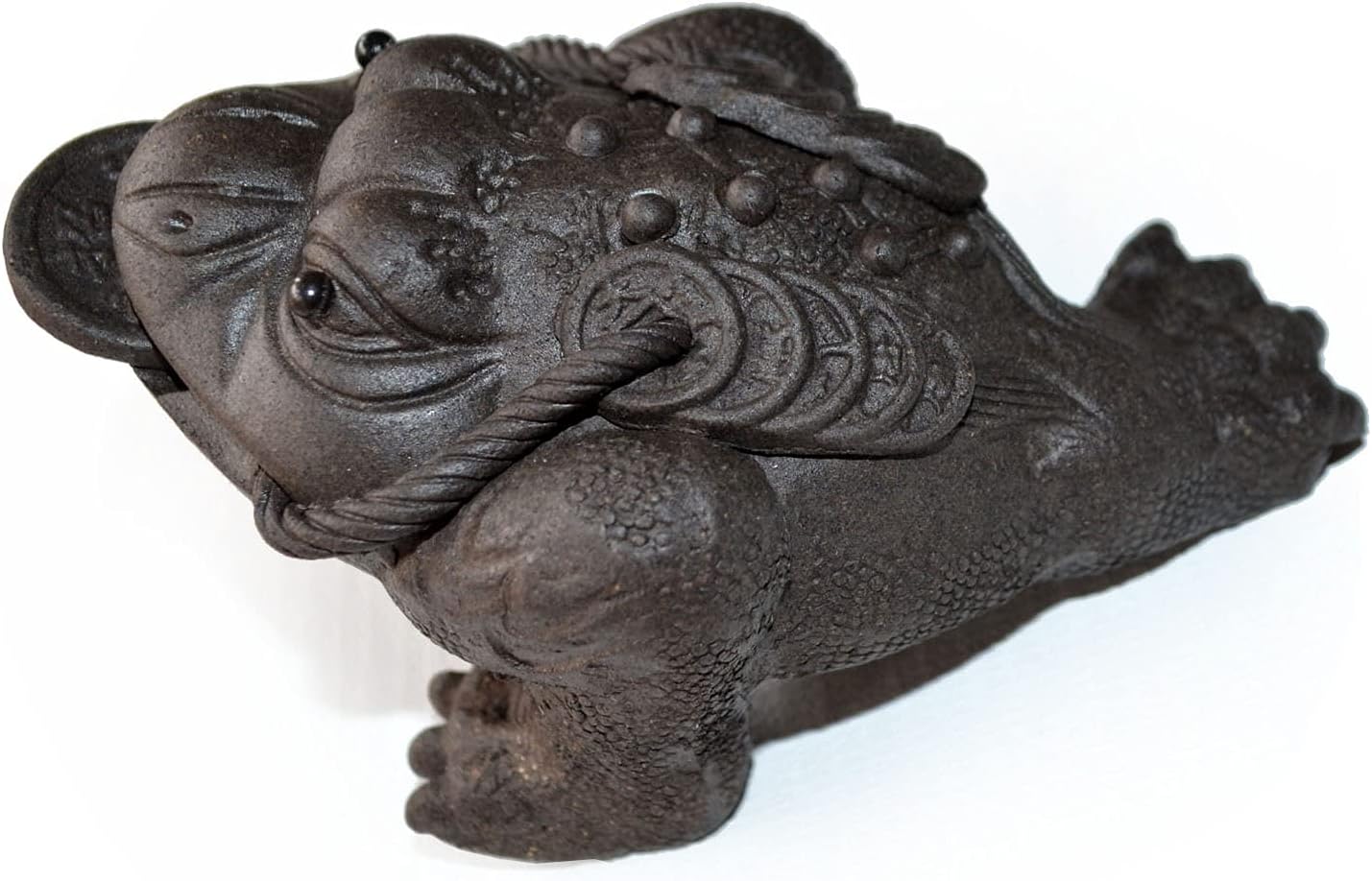 Tea Ornaments Zisha ClayToad for KungFu Tea Tray Decoration Prosperity Good Luck