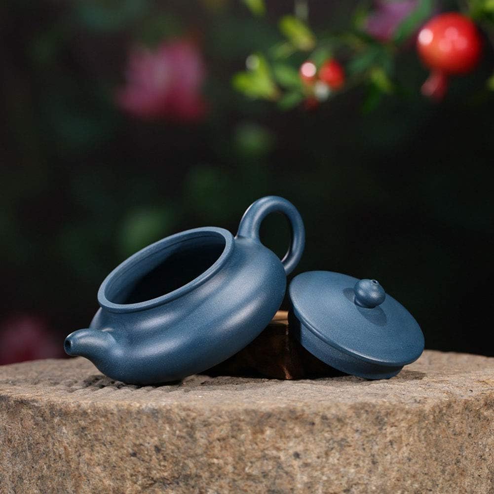 Yixing Clay Teapot 8oz Zisha Tea Pot Chinese Fanggu Kungfu Tea Set Kettle