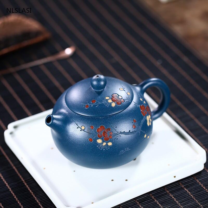 Zisha pot plum blossom Xishi teapot pot raw ore handmade boutique authentic Tieguanyin teapot tea set 260ml