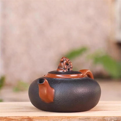 Afternoon Tea Set Handmade Master Textures Carving Filling Tea Pot Kung Fu Tea Set Drinkware Tea Ceremony Tea Set for Adults