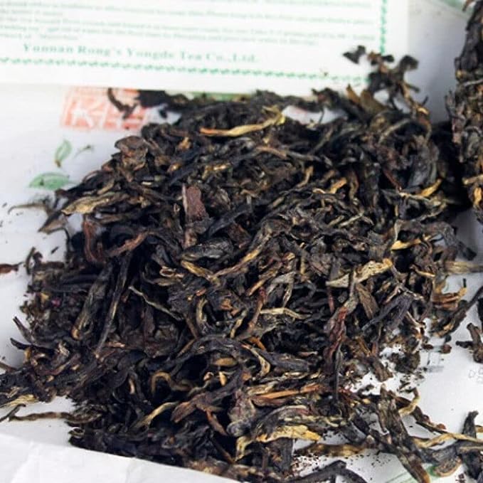 Mengku Muyechun Ancient Tree Puerh Raw Tea 400g Tea Cake Rongshi Yunnan Puerh