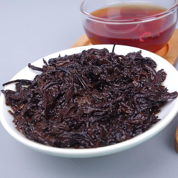 Tongqinghao Pu'er Tea Chinese Black Tea Pu-Erh Ripe Tea Cake 357g