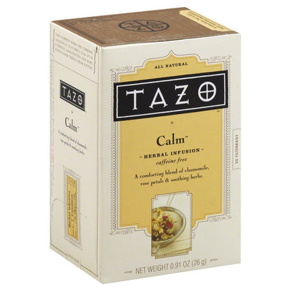 TAZO Tea Bags, Herbal Tea Iced Tea Bags, Iced Passion, Caffeine-Free, Makes 6 Count (Pack of 4)