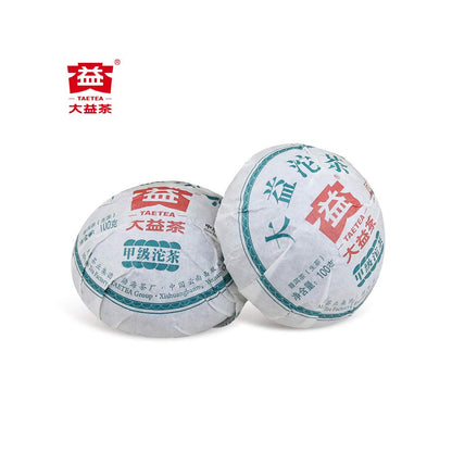 TAETEA Classic Grade A Premium Raw Puerh Tea Tuo Cha, 3.53oz (Pack of 5) Aged Fermented Pu-erh Pu'er Tea Cake Black Tea for Daily Drink and Gift 17.64oz / 500g