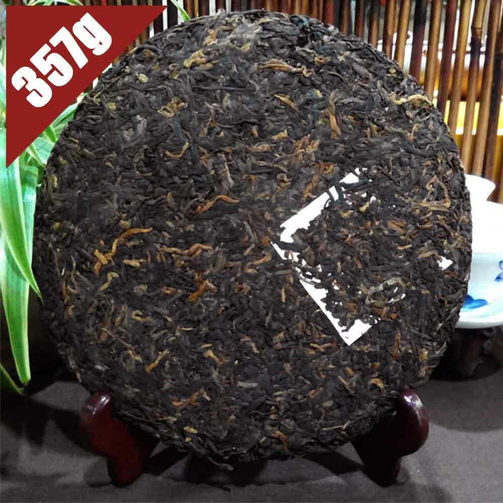 Ancient Tree Pu Er NanQiao Ripe Puer 357g Tea Aged Puerh Tea Cake