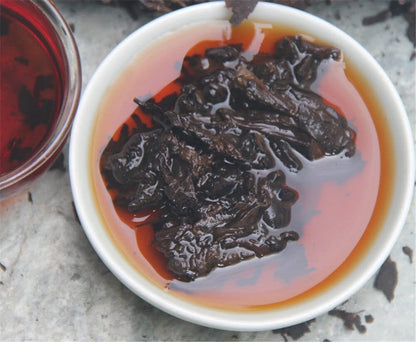 Natural Puerh Tea Cake Ecology Black Tea China Yunnan Oldest Ripe Puer Tea 357g