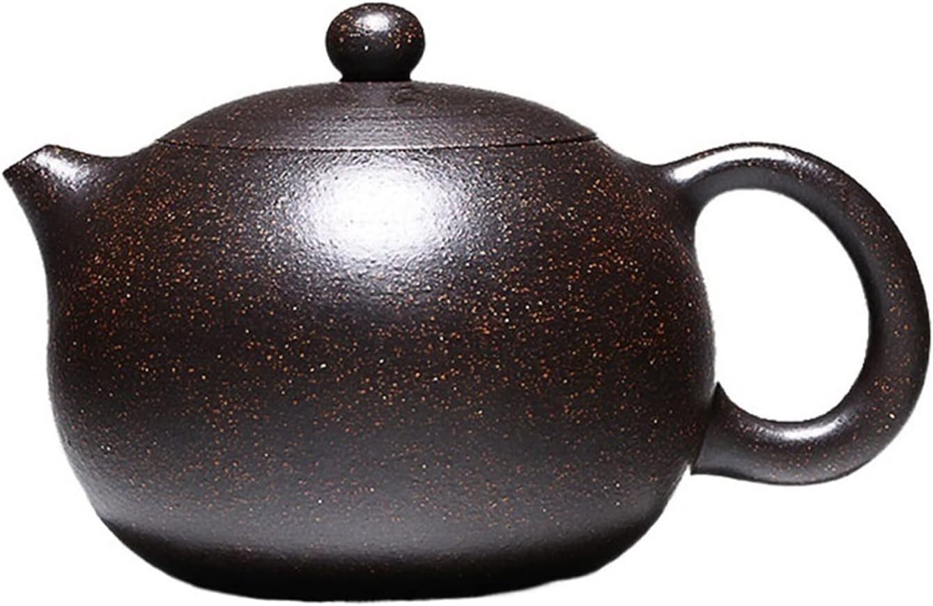 Teapot 190ML/230ML/280ML Zisha Teapot Handmade Ball Hole Filter Xi Shi Teapot Retro Chinese Tea Set High-grade Tea Maker Tea Kettle (Size : 190ML)