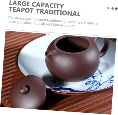 Zisha Teapot Gift Sets Asian Tea Set Chinese Teapot Chinese Ceramic Genuine Purple Sand Tea Clay Kettle Pot Elegant Teapot Traditional Teapot Tea Pot Coffee Pot Purple Clay Teapot