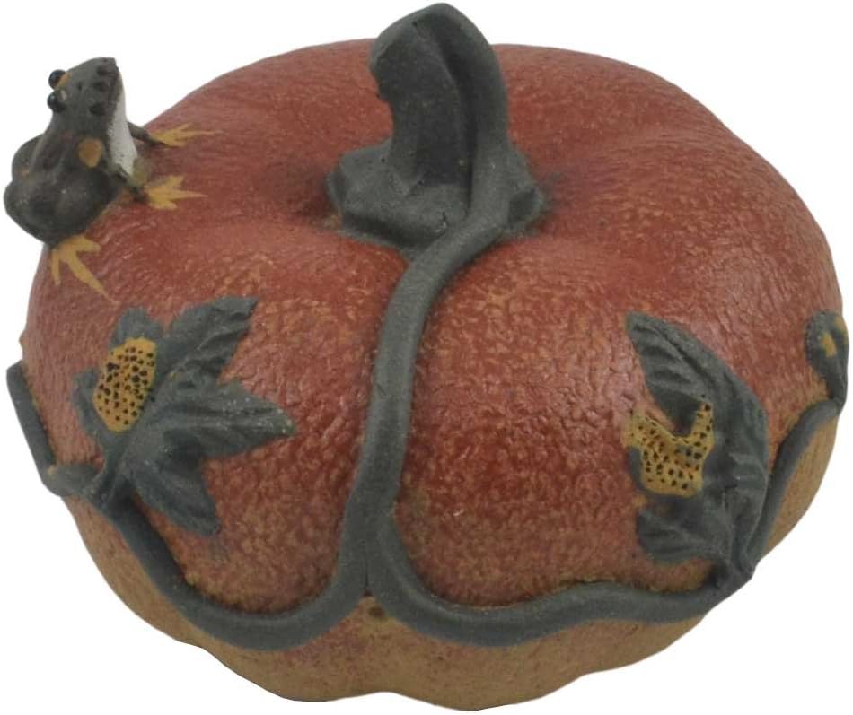 Chinese Handmade Zisha Gongfu Tea Pet Chinese Tea Pet TP10 (Pumpkin)