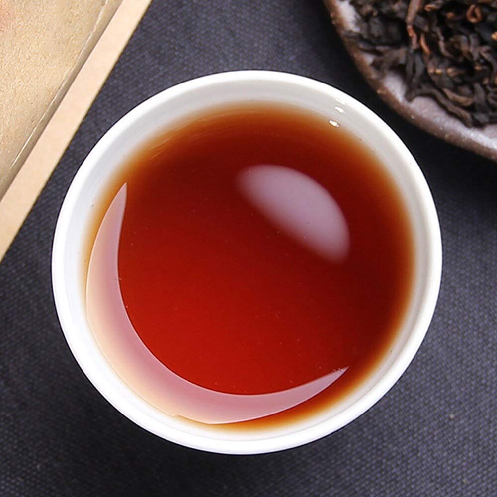 FullChea - Haiwan 2018 Shu Puerh Tea - Menghai Pu Erh Tea Loose Leaf - Ripe Pu-erh Aged Black Tea - Health Care - 35.27oz/ 1000g