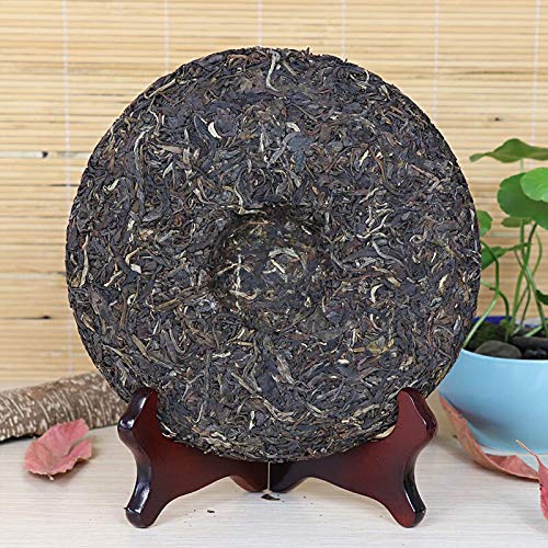 FullChea - 2007 Mengku Raw Pu-erh Tea - Pu Erh Tea Loose Leaf - Sheng Puerh From Yunnan - Detox Cleanese - 14.11oz / 400g