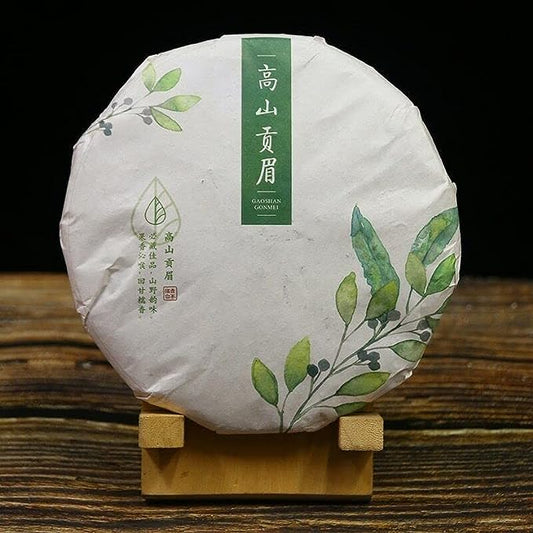 Chinese Old Tree ShouMei White Tea Cake Fuding High Mountain Gong Mei 350g