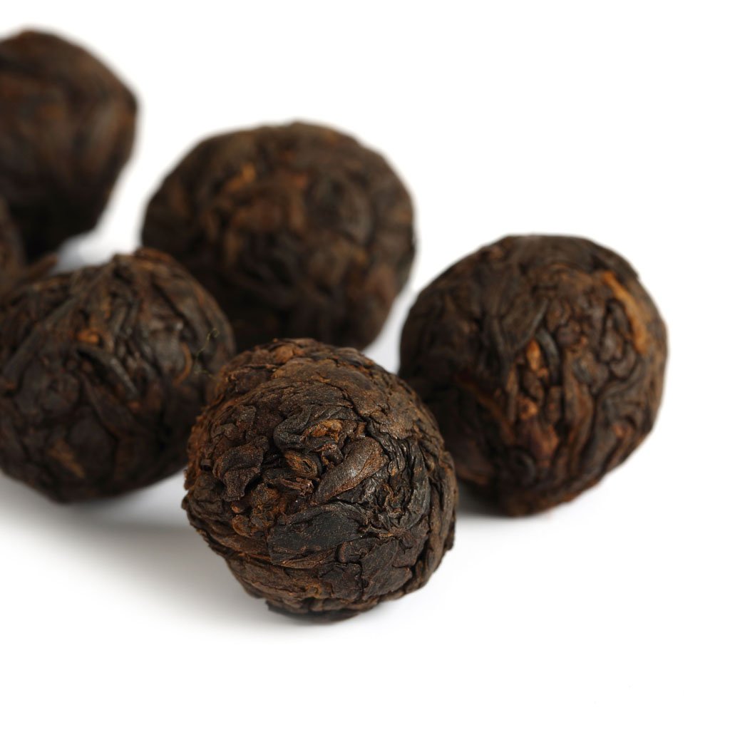 Puerh Tea Cake 100g / 3.5oz 2010 Year Ripe Shu Supreme Yunnan Handmade Puerh Tea - Yunnan Pu-erh Pu erh Puer Pu'er Chinese Tea - Tuocha