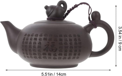 Chinese Yixing Teapot Tradition Purple Clay Xishi Pot Ceramic Zisha Gongfu Cha Kettle for Loose Puer Tea