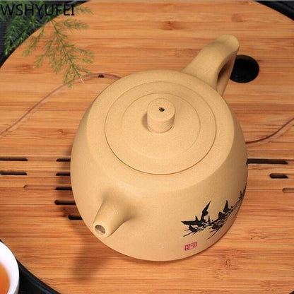 ZHSDTHJY Tea Potsyixing Zisha Teapot Zisha Teapot Ore Handmade Zisha Tea Set Kettle