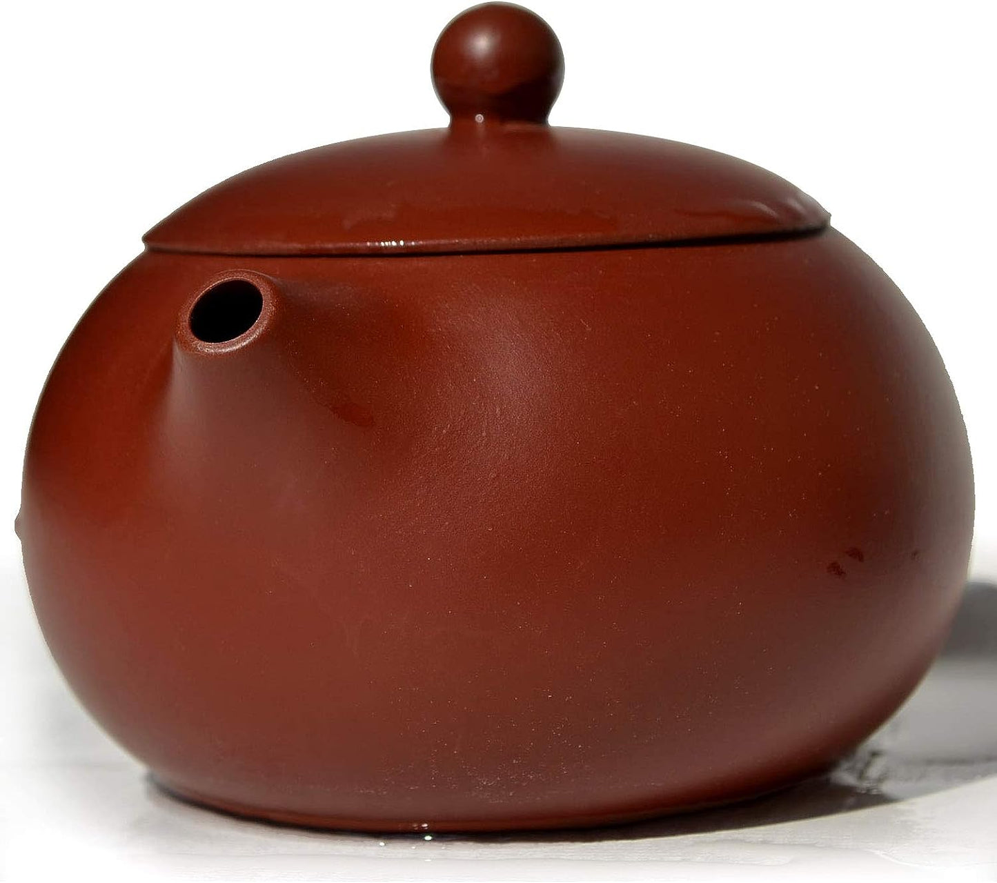 Yxhupot Teapot Chinese Yixing Genuine DaHongPao Clay Red Xishi Pots Ball Filter (8oz/240ml)