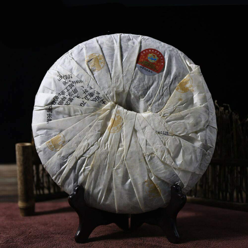 FullChea - 2007 Tulin 700 Raw Pu-erh - Menghai Pu Erh Tea Loose Leaf - Sheng Puerh From Yunnan - Healthy Tea - 13.4oz / 380g