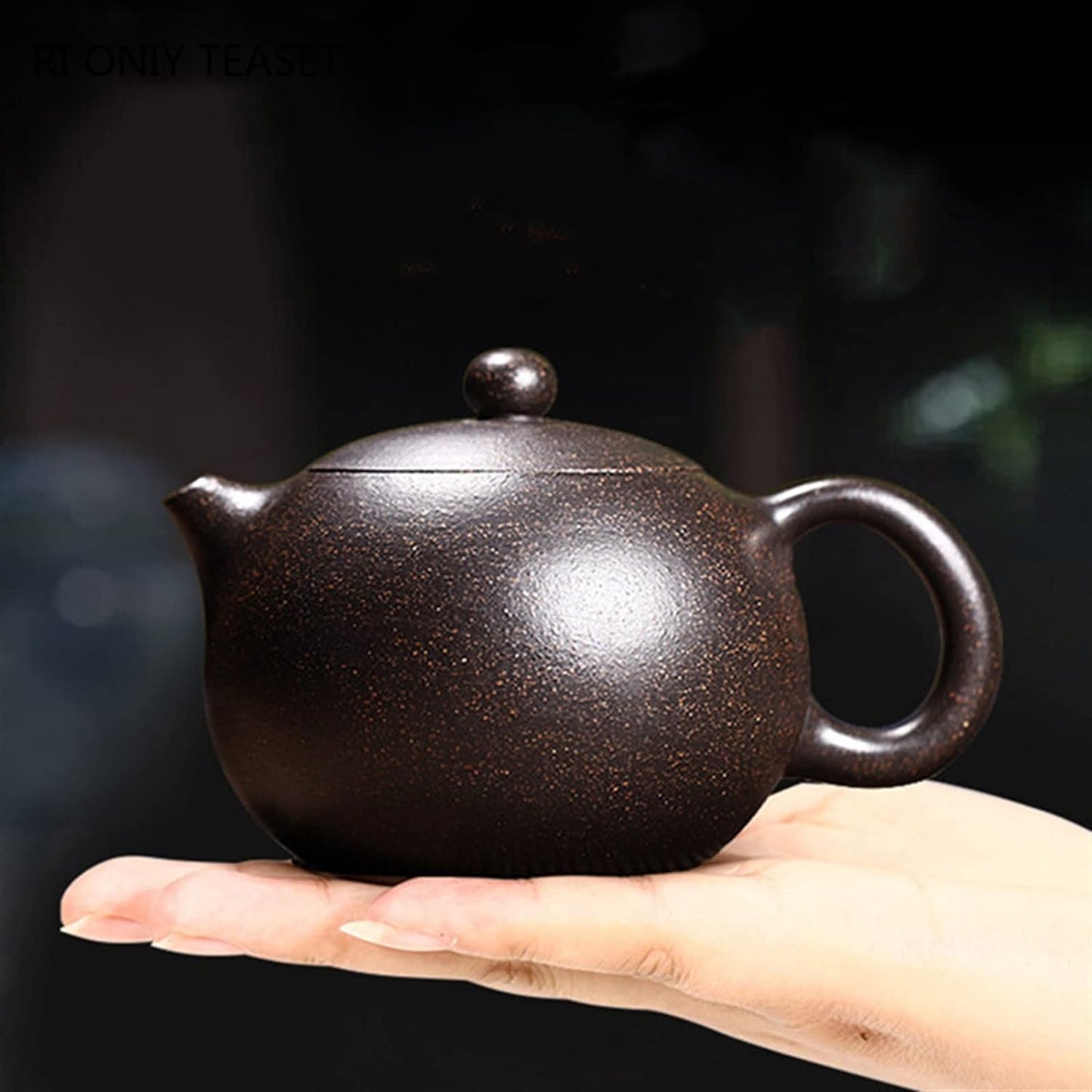 Teapot 190ML/230ML/280ML Zisha Teapot Handmade Ball Hole Filter Xi Shi Teapot Retro Chinese Tea Set High-grade Tea Maker Tea Kettle (Size : 190ML)