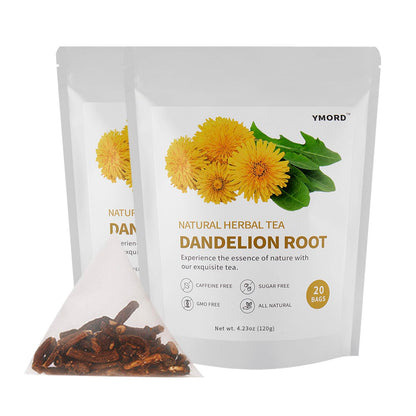 YMORD Chrysanthemum Cassia Seed Tea - Liver Cleanse Detox & Repair Tea with Burdock Root, Osmanthus, Goji Berries - Natural Healthy Herbal Tea Bags - 20 Count - Vegan, Sugar Free & Caffeine Free