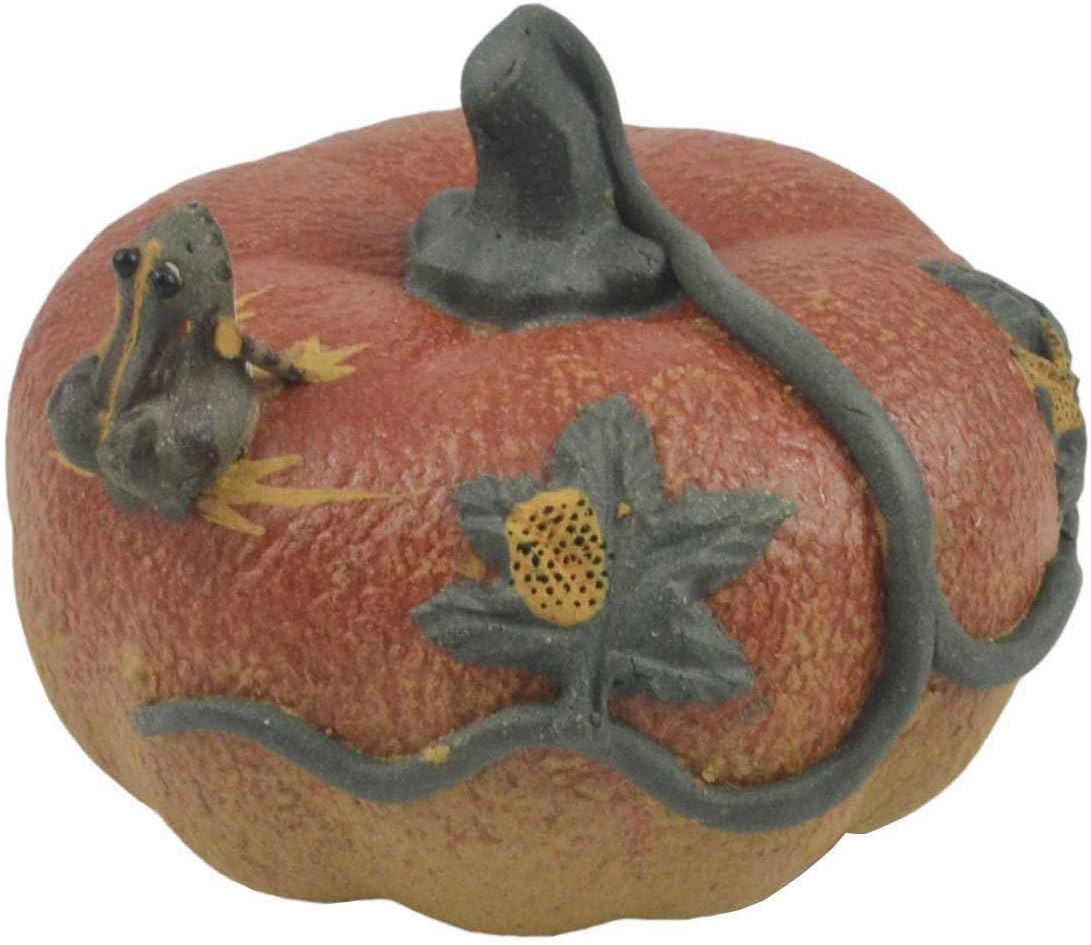 Chinese Handmade Zisha Gongfu Tea Pet Chinese Tea Pet TP10 (Pumpkin)