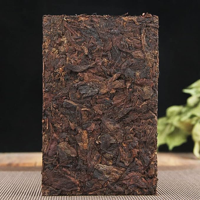 Health Benefits Jujube Fragrant Brick Big Leaf Old Pu'er Tea Ripe Tea 250g