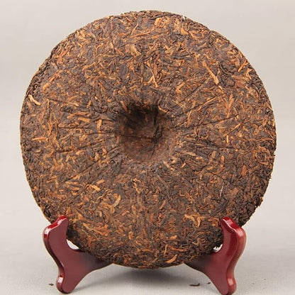 Palace Golden Bud Puerh Tea Cake Chinese Black Tea Natural Pu-Erh Ripe Tea 357g