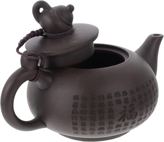 PRETYZOOM 1pc Teapot Tea Maker Kettles Loose Leaf Tea Pot Shipiao Pottery Kettle Retro Tea Pot Zisha Clay Tea Pot Home Tea Pot Vintage Tea Pot Espresso Pot Ceramics Coffee Old Fashioned