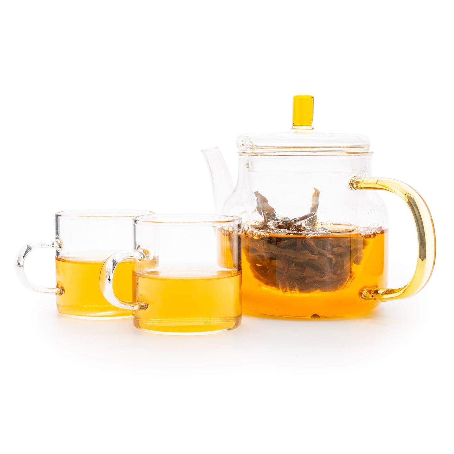 Oriarm Purple Puerh Tea Loose Leaf - Yunnan Raw Pu Erh Tea Purple Buds - Menghai Puer Green Tea Leaves - 250g
