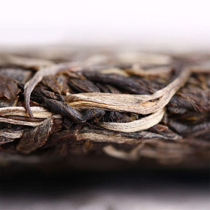 FullChea - 2018 Haiwan Raw Pu-erh - Menghai Pu Erh Tea Loose Leaf - Sheng Puerh From Yunnan - Health Tea - 14.11oz / 400g