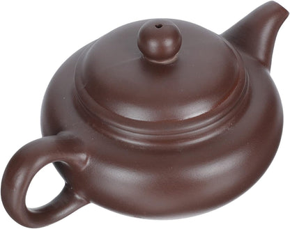 Chinese Purple Clay Tea Pot: Zisha Zi Ni Teapot for Loose Tea Home Kitchen Office Decoration Gift