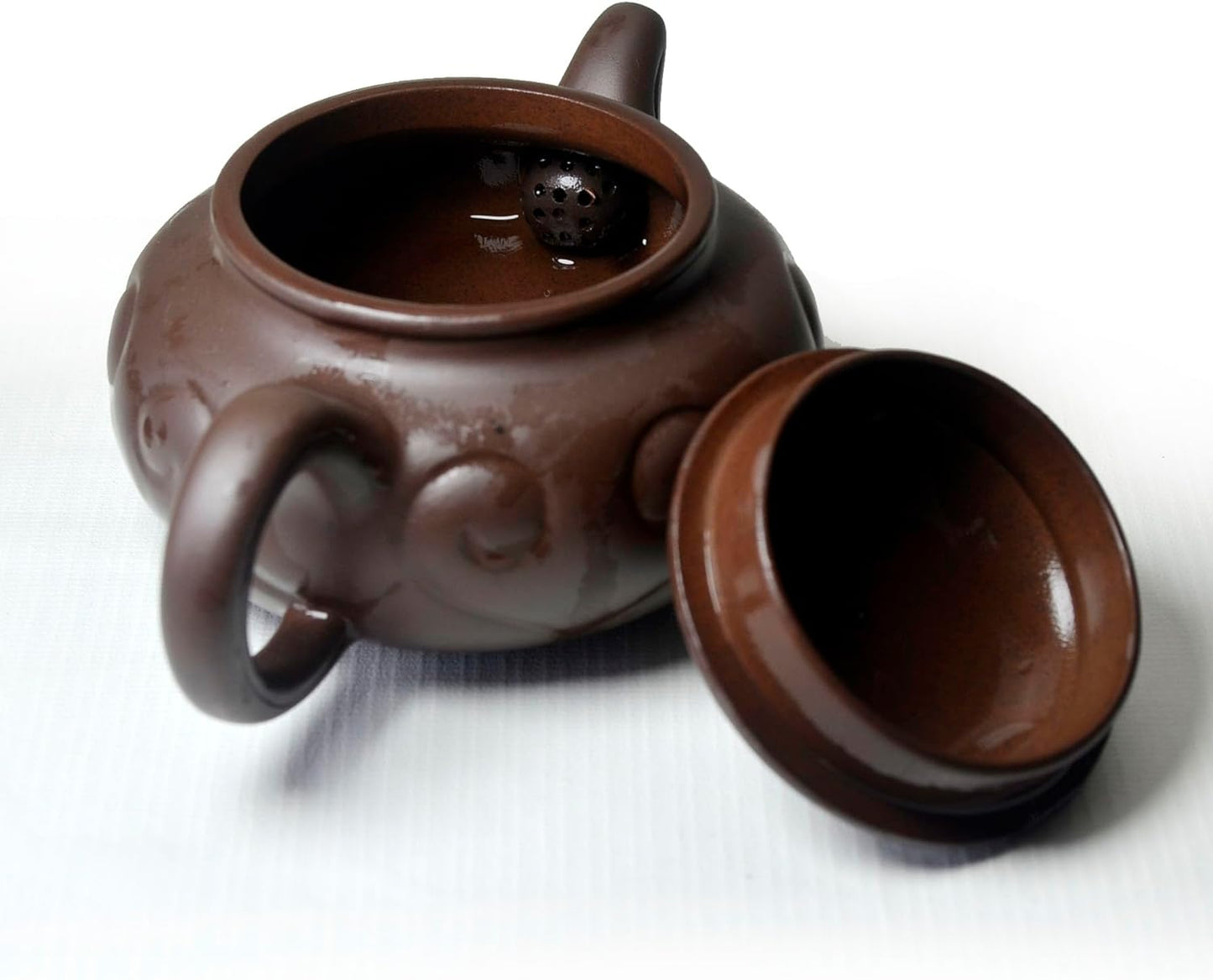 Teapot 10oz Chinese Gongfu Tea Zisha Zini Pots 300ml Good Luck Happiness Ruyi Style