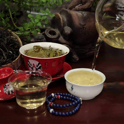 FullChea - 2014 Raw Pu-erh Tea - Pu Erh Tea Loose Leaf - Nature Sheng Puerh from Yunnan - Increases Energy (7.05oz / 200g)