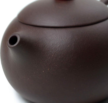 Teapot 200ML Chinese Yixing Xishi ZinI Clay Pots Ball Filter Infuser for Loose Tea (Spherical filter)