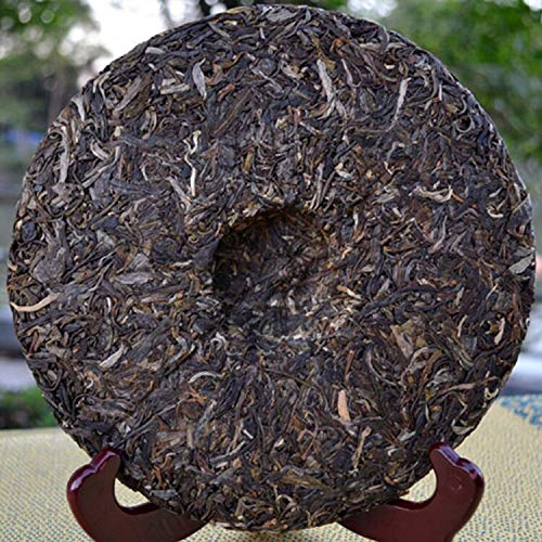 FullChea - 2017 Haiwan Raw Pu-erh Tea - Pu Erh Tea Loose Leaf - Sheng Puerh From Remote Mountain Old Tree - Increases Energy - 17.6oz/ 500g