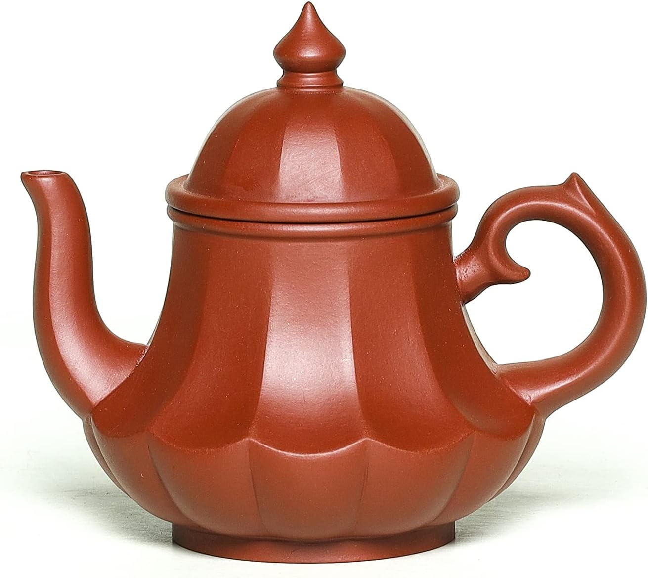 SILINE Zisha Tea Pot,Chinese Genuine Yixing Purple Clay Teapot 6.4Oz/190cc,Brew Kung Fu Loose Leaf Tea Maker -Zhujie,Zini