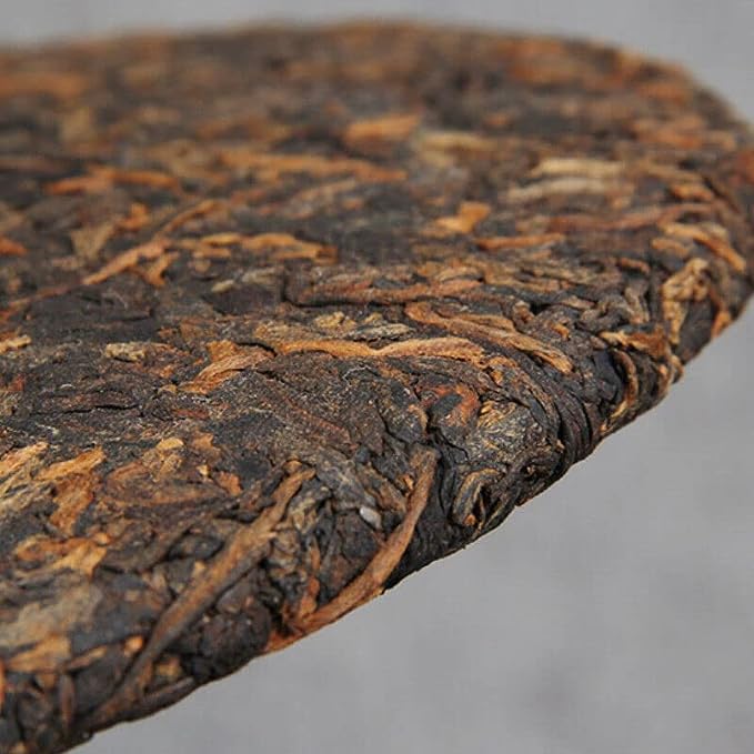 Tasty Golden Bud Ripe Tea Big Leaf Pu'er Tea Cake Black Tea 357g