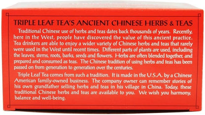 Triple Leaf Tea Tea Cholesterid Pu Erh 20 Bag