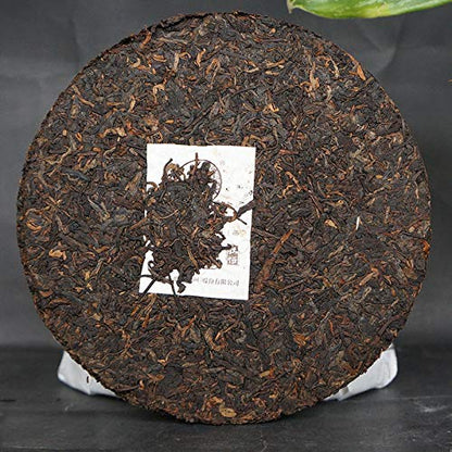 T8663 Iron Cake Xiaguan Pu?er Tea 2017 357g Ripe Puer Cake Shu Jinbang Series Yunnan Puerh Tea