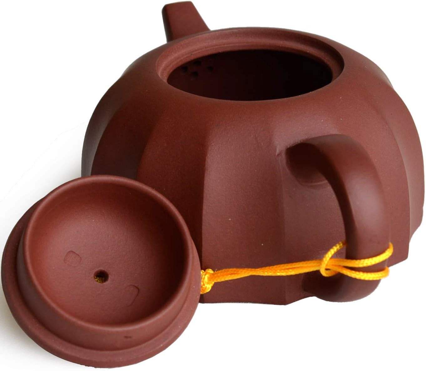 Teapot 9oz Chinese Yixing Handmade Zisha Clay Tea Soak Pot (A pot)