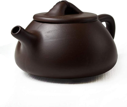 Teapot Chinese Yixing ShiPiao Style Zisha Tea Pots Zini for Loose Tea (4oz)