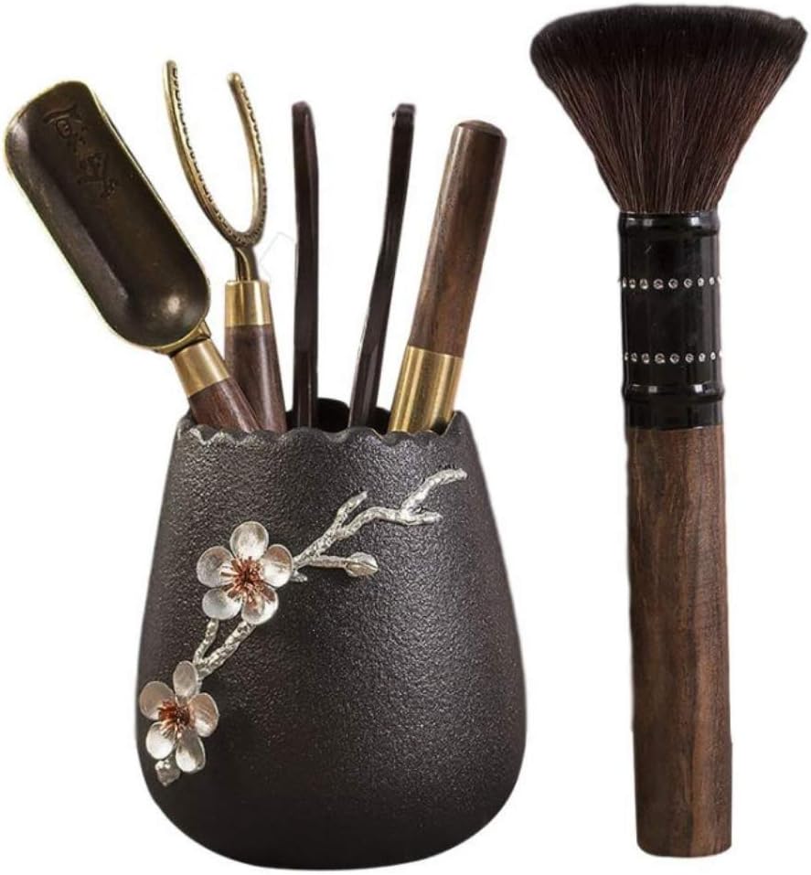 Kung Fu Tea Set Accessories Daquan Tea Ceremony Six Gentlemen Set Tea Making Tools Tea Art Utensils Tea Clip Tea Knife Tea Needle Spoon