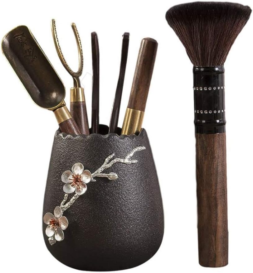 Kung Fu Tea Set Accessories Daquan Tea Ceremony Six Gentlemen Set Tea Making Tools Tea Art Utensils Tea Clip Tea Knife Tea Needle Spoon