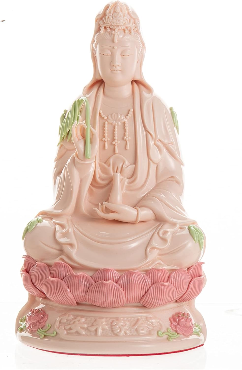 Top Ceramic Guan Yin Statue - Handmade Quan Yin Statues, Kwan Yin Statues, Quan Am Statue, Kuan Yin Statue,Guanyin Statue for Meditation Altar, Female Buddha Statue-Goddess of Mercy and Compassion