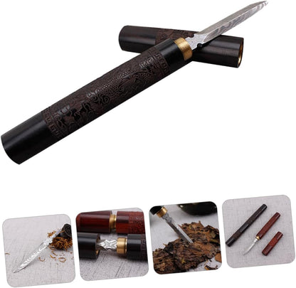 Ciieeo 3 Pcs Tea Needle Ice Pick Tea Tea Cake Needle Steel Tea Cutter Ice Picks Ice Chipper Tea Cake Pick Tool Tea Lover Gift Puerh Tea Crowbar Dragon Pattern Stainless Steel