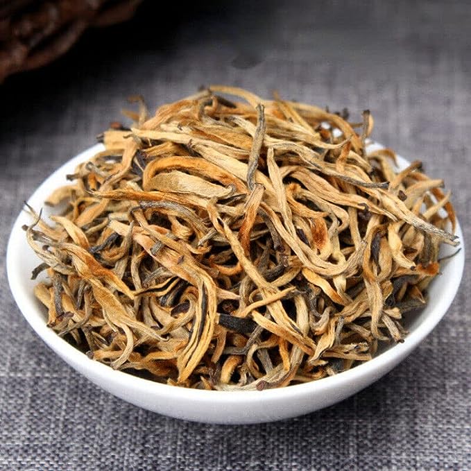 Yunnan Black Tea Dian Hong Tea Supreme Organic Yunnan Golden Bud Dian Hong (250g)