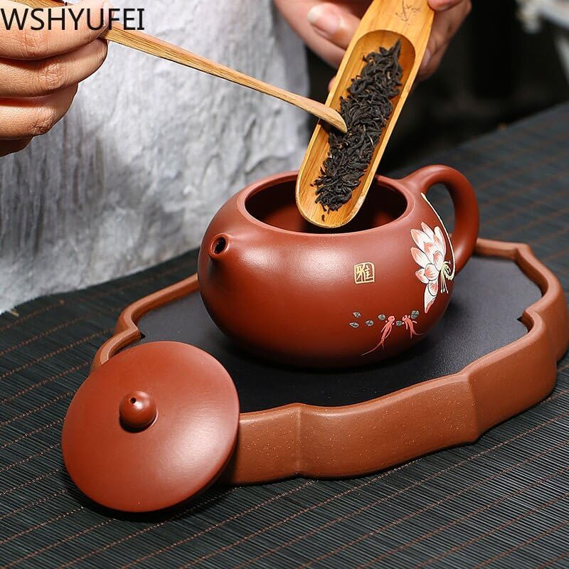 250ml Yixing Xishi Zisha Teapot Authentic Chinese Tea Set 188 Filter Tea Set