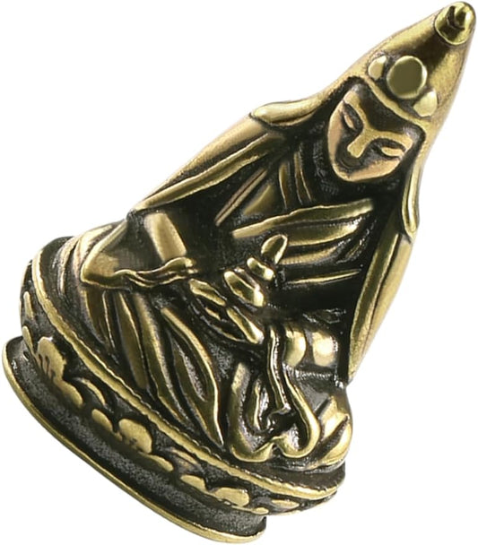 BESTOYARD Bronze Statue of Guanyin Bodhisattva Decor Wood Avalokitesvara Statues Guanyin Statue Brass Buddha Figurine Small Buddha Statue Copper Avalokitesvara Statues Pure Copper Antique
