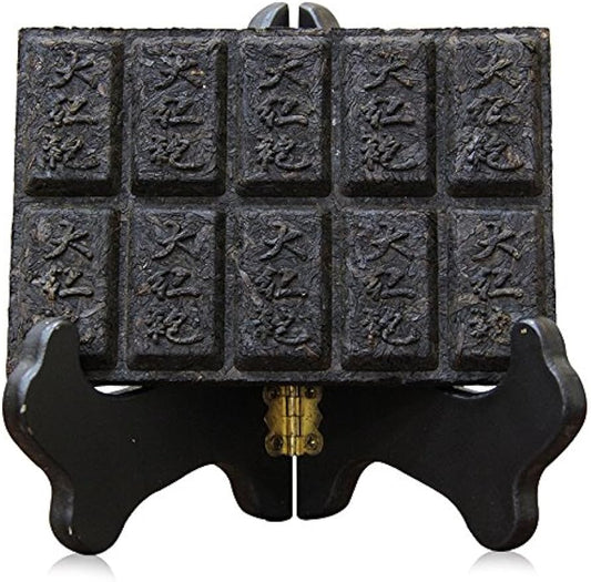 Aged Da Hong Pao Natural Wuyi Rock Tea Brick Oolong Tea-100g