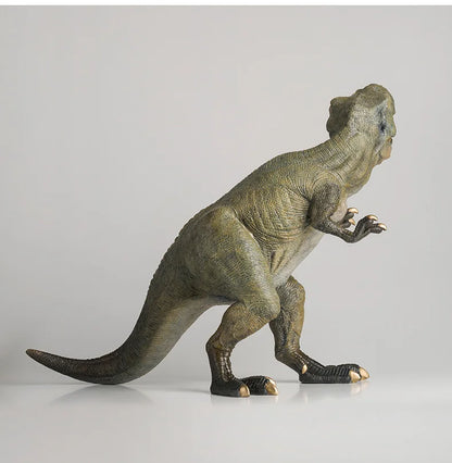 62CM large Global Limited Edition Jurassic Period Prehistoric animals Dinosaur brass Sculpture ART HOME lobby Ornament