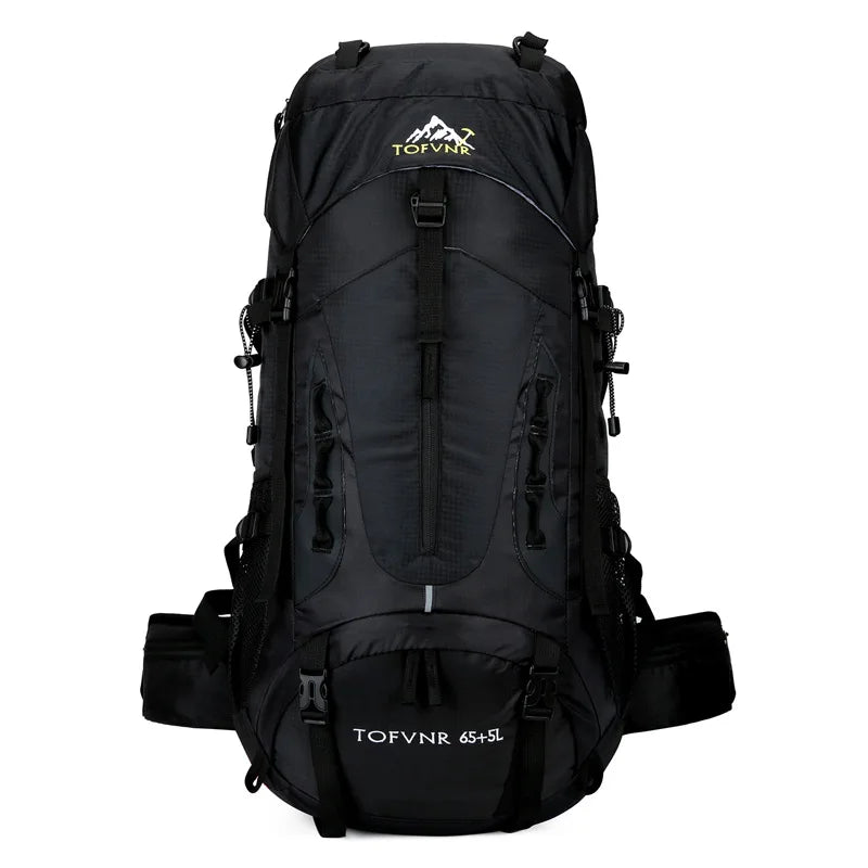 65L Large Camping Backpack Bag Travel  Men's Women Luggage Hiking Shoulder Bags Outdoor Climbing Trekking  unisex Traveling Bag